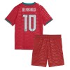 Portugal Bernardo Silva #10 Hjemmedraktsett Barn VM 2026 Kortermet (+ korte bukser)